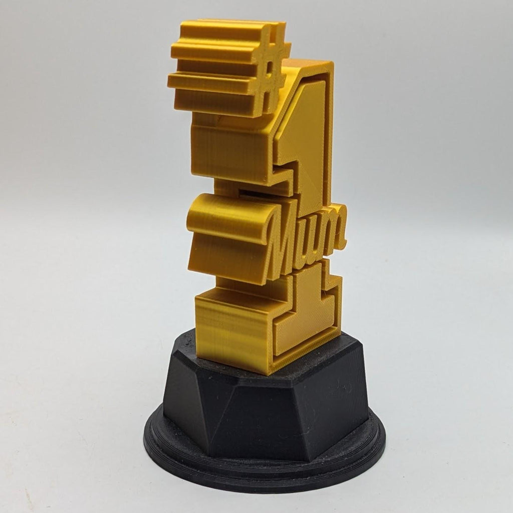 Personalised No1 Mum Trophy, Mum Fun Trophy, Gift for Mum, Mothers Day Gift, No1 Mum Award, Custom Mum Gift, Best Mum Gift, Mum Birthday