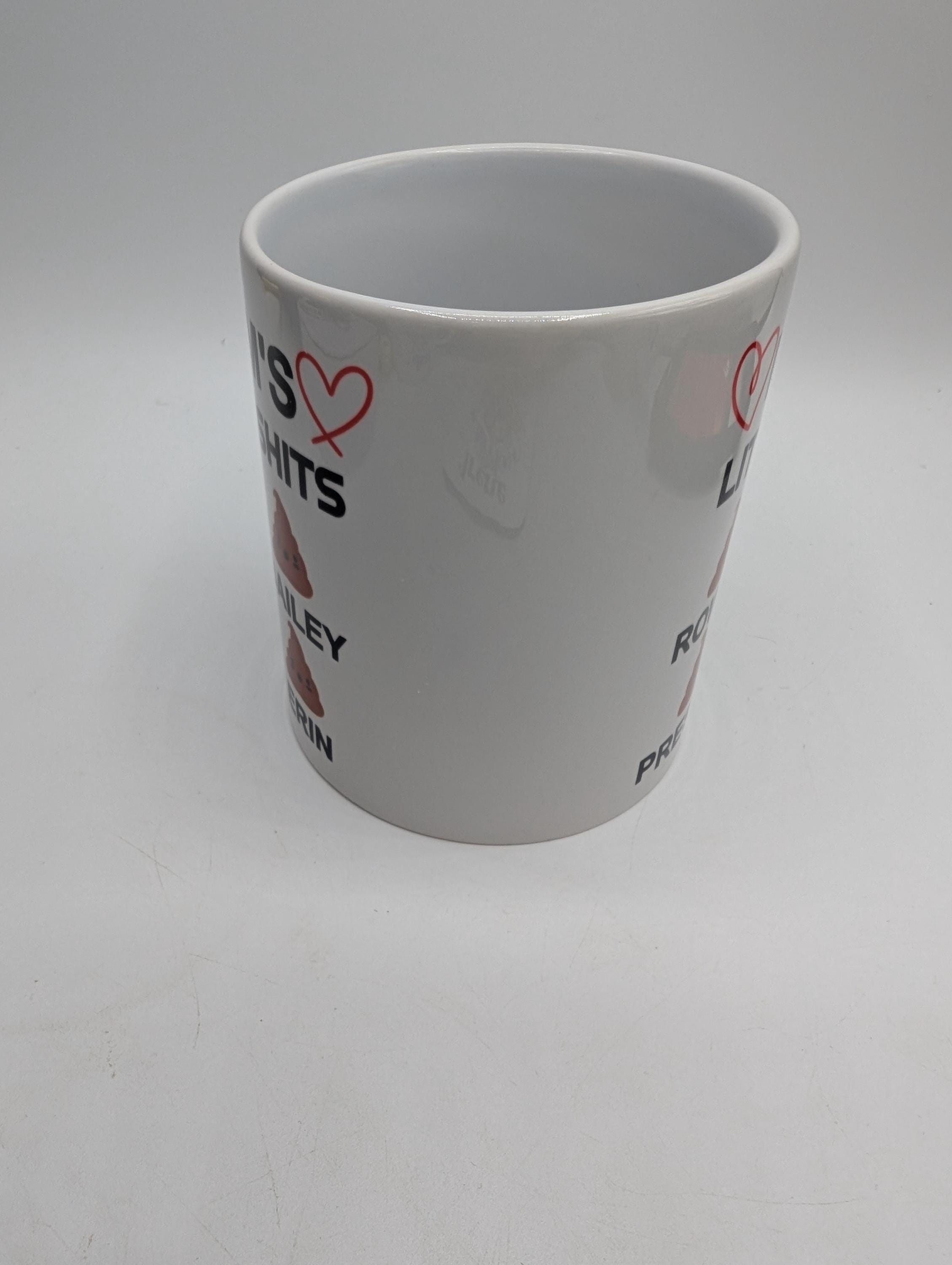 Mum Gift Personalised Mug / Mum's Little Shits Mug / Mummy's Little Shits Mug / Funny Mug / Personalised Mother's Day Gift / Mum Birthday