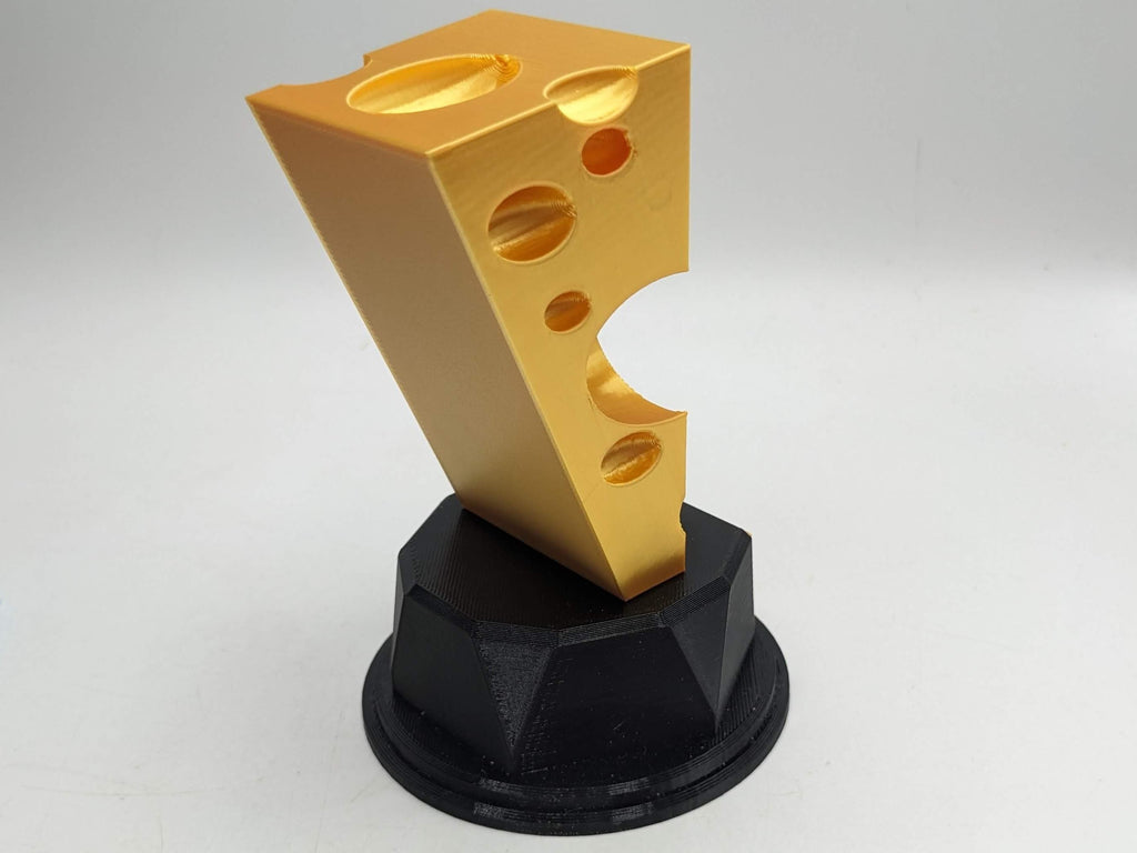 Personalised Cheese Trophy, Cheesy Award, Secret Santa Cheese Lover, Cheesy Jokes Trophy, Cheesiest Dad Jokes Award, Cheesy Office Trophy