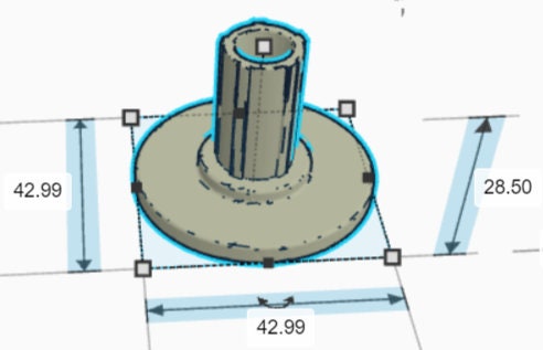 EEW 6.0 Orifice Reducer to fit EEW 6 / Orifice Reducer (with or without Built-in Twist Keeper) / EEW Accessories / Electric Spinning Eew