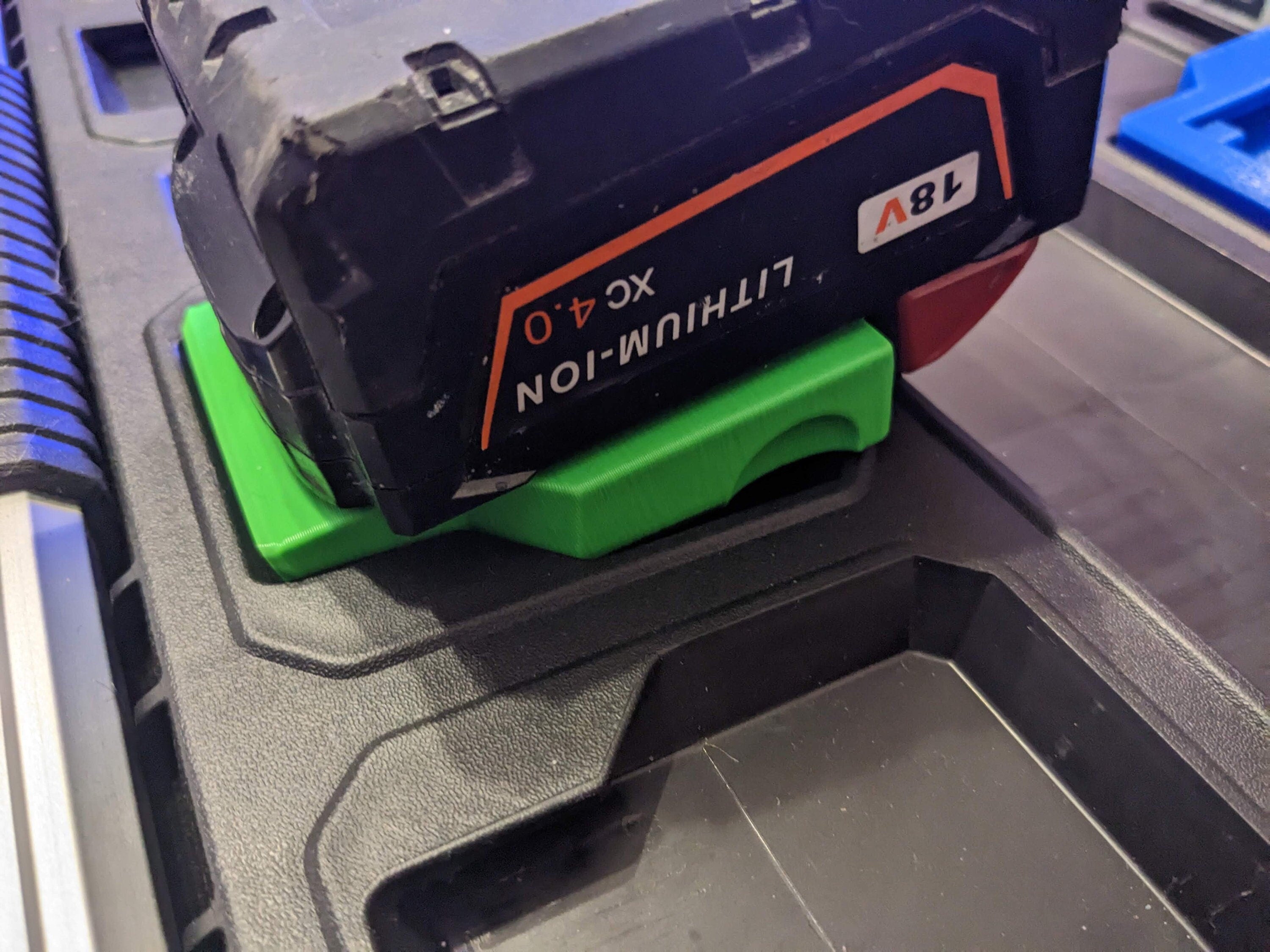 M18 Battery Top Case Mounts for Milwaukee Packout System / M18 Top Case Mounts / M18 Packout System Accessories / M18 Milwaukee Packout