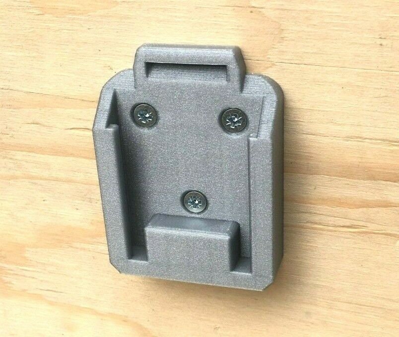 Parkside X 20V Battery Wall / Undershelf Mount Holder for Workshop / Van (Qty:1) , Tool Holder, Parkside Battery