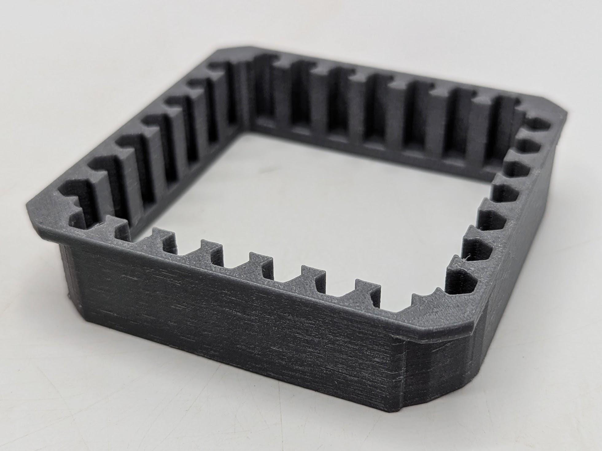 28 Hex Bit Holder Space Saving for Milwaukee Packout Organiser Case Containers, 25mm 1/4 Inch Hex Bit Holder for Packout Storage Container