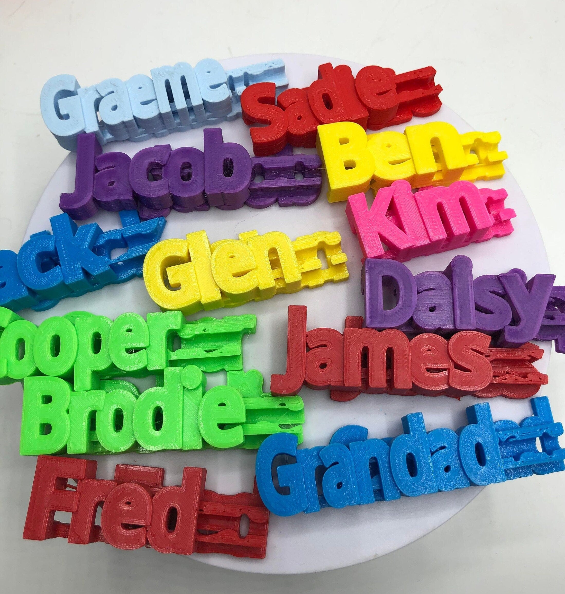 Personalised USB Charging Cable Clip with back / Personalised iPhone & iPad Clip / Marker Phone Cable Accessory / Samsung / Android Phone