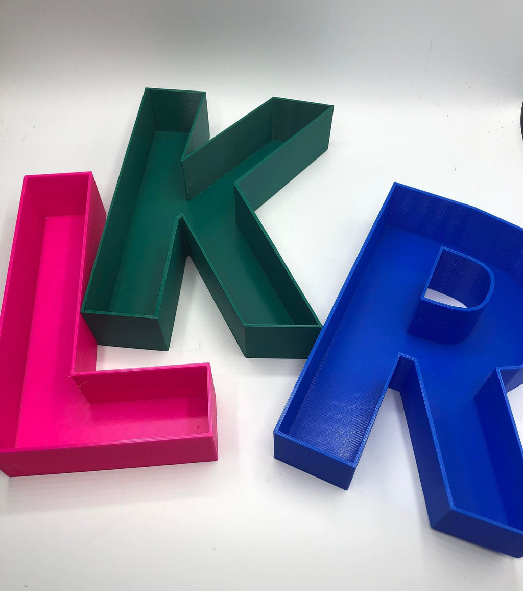 Fillable Sweet Letter, Large Letters (8.5"), Birthday Cake Alternative, Wedding Table Decoration, Birthday Party Display, Letter Sweet Box