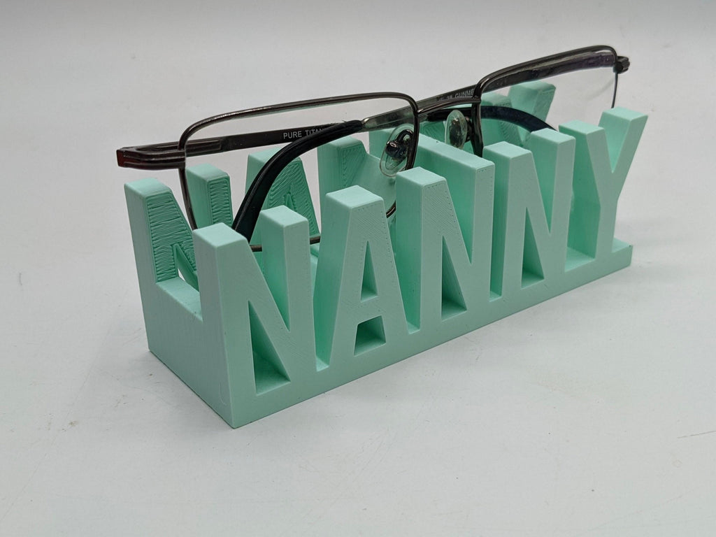 Nan Glasses Holder / Grandma / Nanny / Reading glasses Holder/ Present for Nan / Spectacles Holder / Gift for Grandma / Side Table Glasses