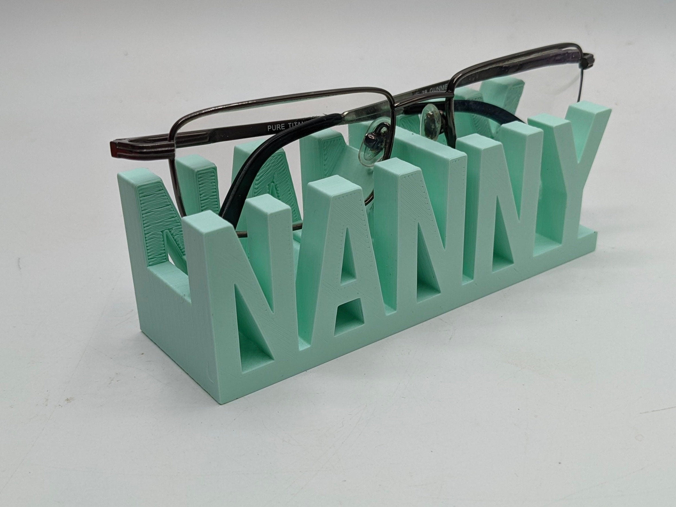 Nan Glasses Holder / Grandma / Nanny / Reading glasses Holder/ Present for Nan / Spectacles Holder / Gift for Grandma / Side Table Glasses