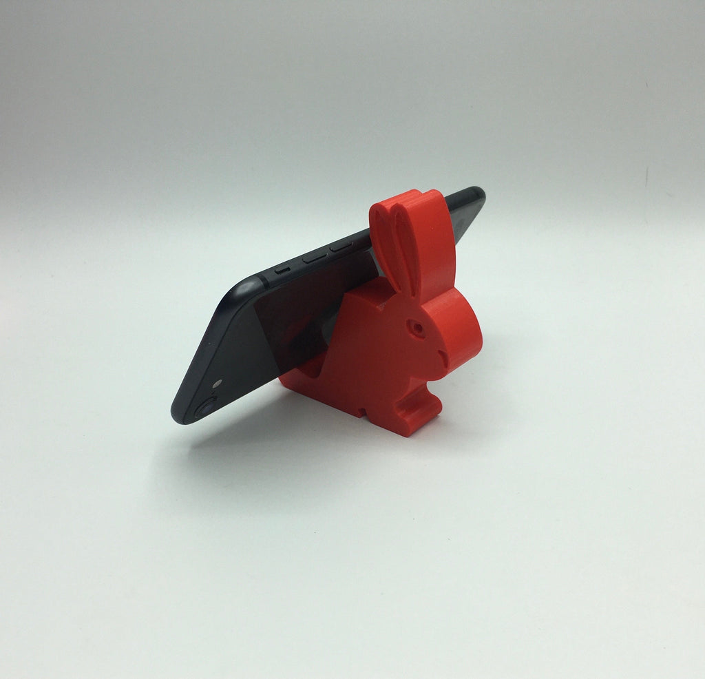 Bunny Mobile Phone Holder / Rabbit Phone Holder / Android Phone Holder / Iphone Holder / Bunny Phone Stand / Desk Accessory / Bunny Shaped