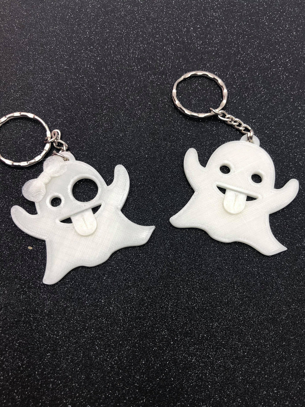 Ghost Keyring, Ghost Halloween Party, Ghost Bag Tag, Halloween Party Gift, Ghost Shaped Gift, Ghost Keychain, Ghost Lover Gift, Halloween
