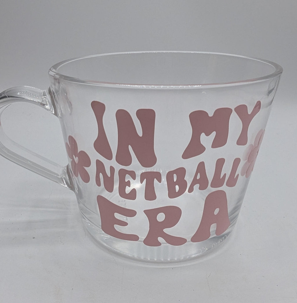 My Netball Era Mug, Gift for Her, Netball Team Present, Present For Her, Birthday Present, Netball Coach Gift, Netball Player Mug, Netball