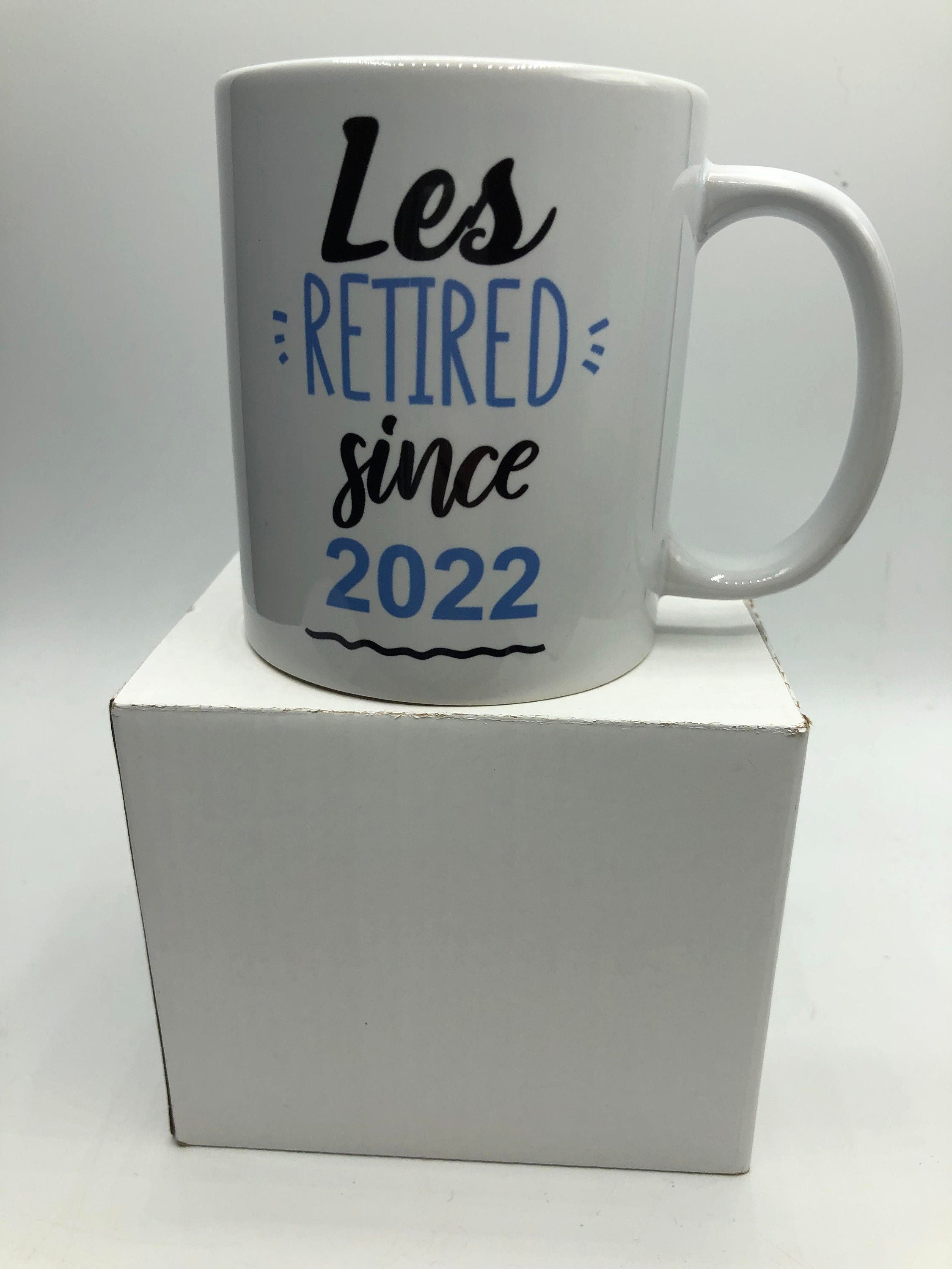 Personalised Retirement Mug, Custom Retirement Gift, Retirement Colleague, Gift for Retiring Friend, Retirement Celebration Mug, Co-worker