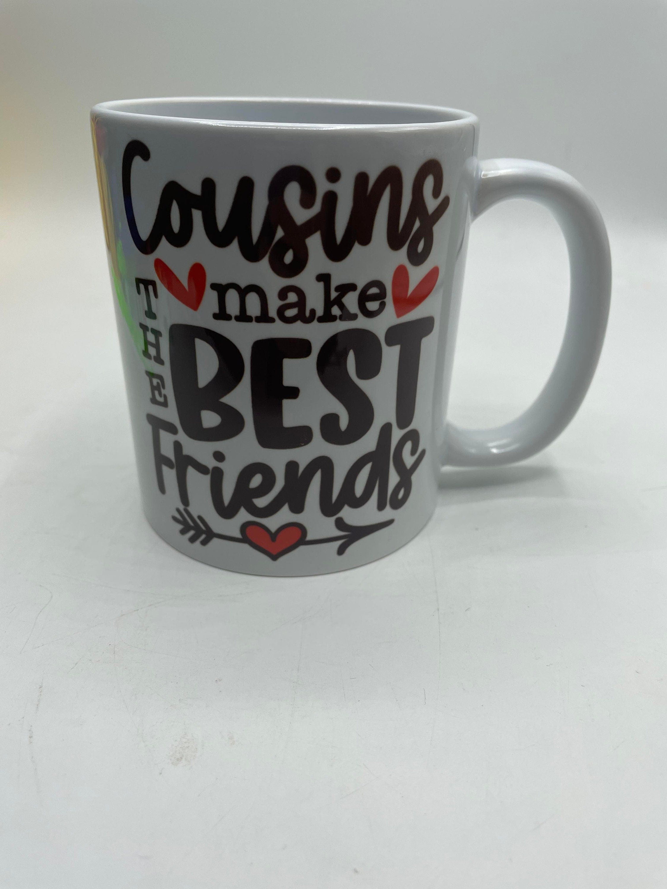 Cousins Best Friends Mug, Cousin Gift, Cousin Birthday Gift, Gift for Cousin, Cousin Christmas, Best Cousin Gift, Funny Cousin Mug, Cousin
