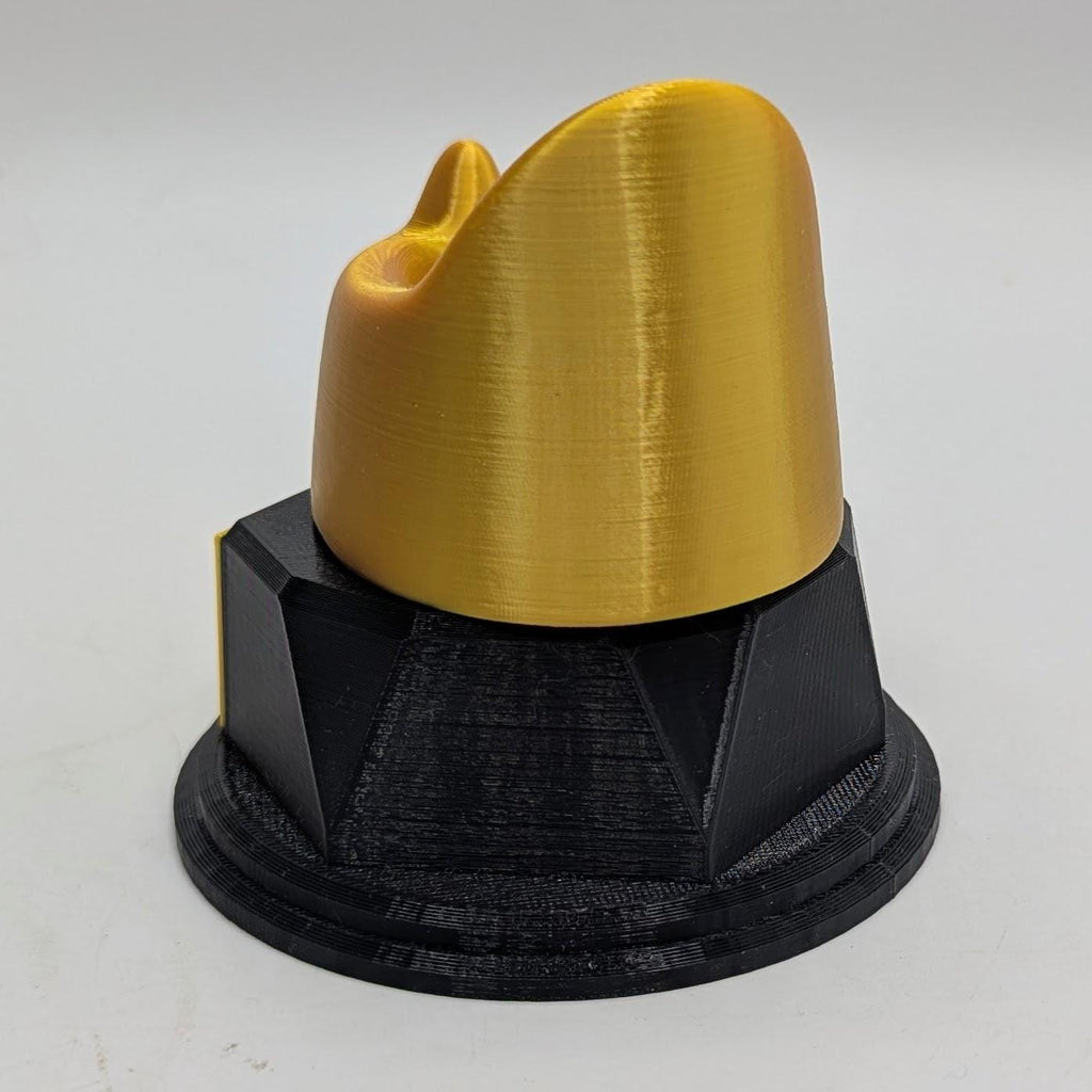 Personalised Potty Trophy, Potty Shape Gift, Potty Mouth Award Gift, Potty Joke Gift, Custom Trophy Award, Novelty Potty Award, Gold Potty