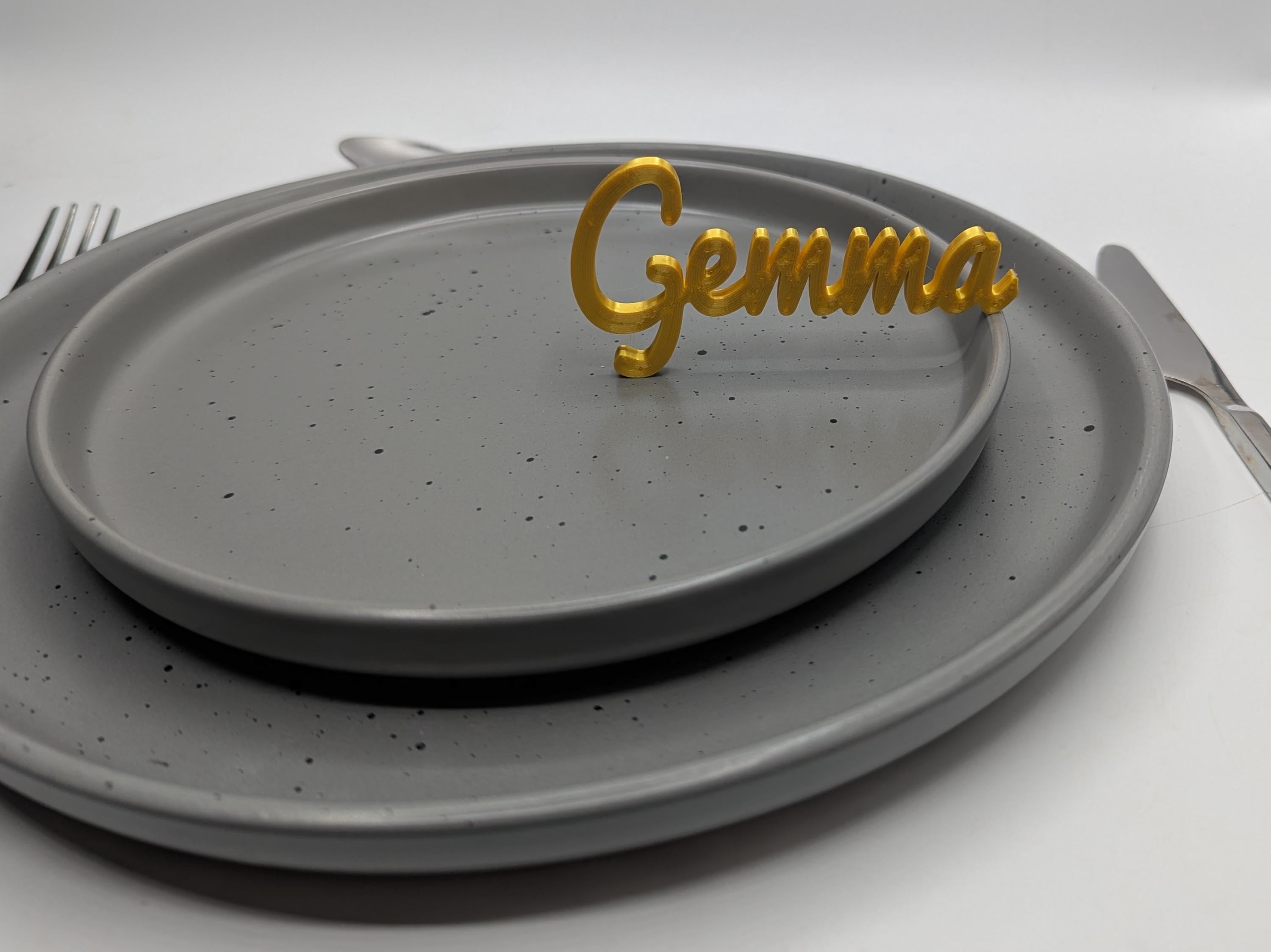 Personalised Place Names / Wedding Place Name / Wedding Table Decor / Unique Wedding Favours / Table Names / Place Name Tags / Place Setting