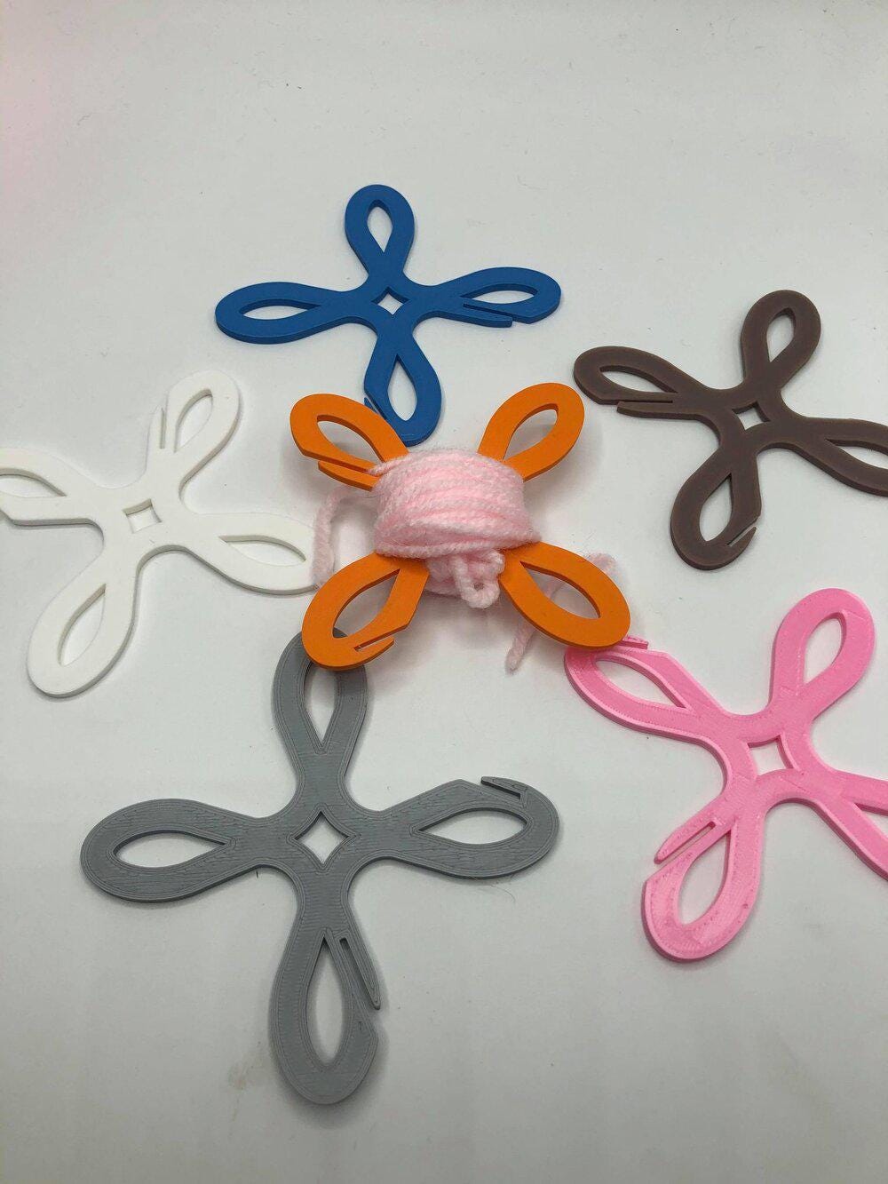 Yarn Bobbins / Yarn Winder / Set of 6 Yarn Bobbins for Weave Winding / Wool Bobbin / Wool Holder / Yarn Holder / Yarn Storage / Wool Holder