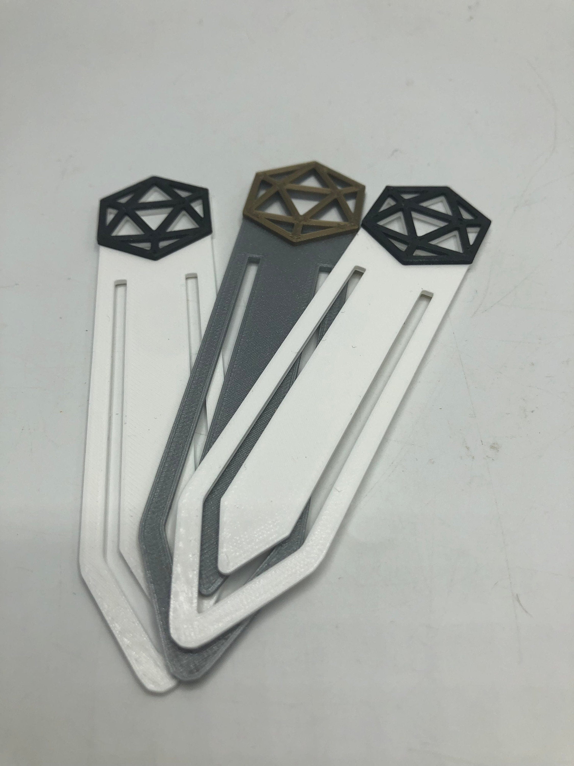 D20 Inspired Dice Bookmark / D+D Inspired Bookmark / Table Top Gaming Inspired game players / D&D Inspired / D20 Dice Inspired Bookmark