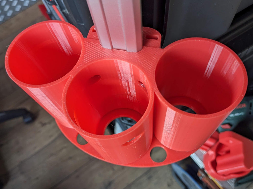 Silicon Sealant Caulk Tube Mount / Holder for Milwaukee Packout Corner Rail System