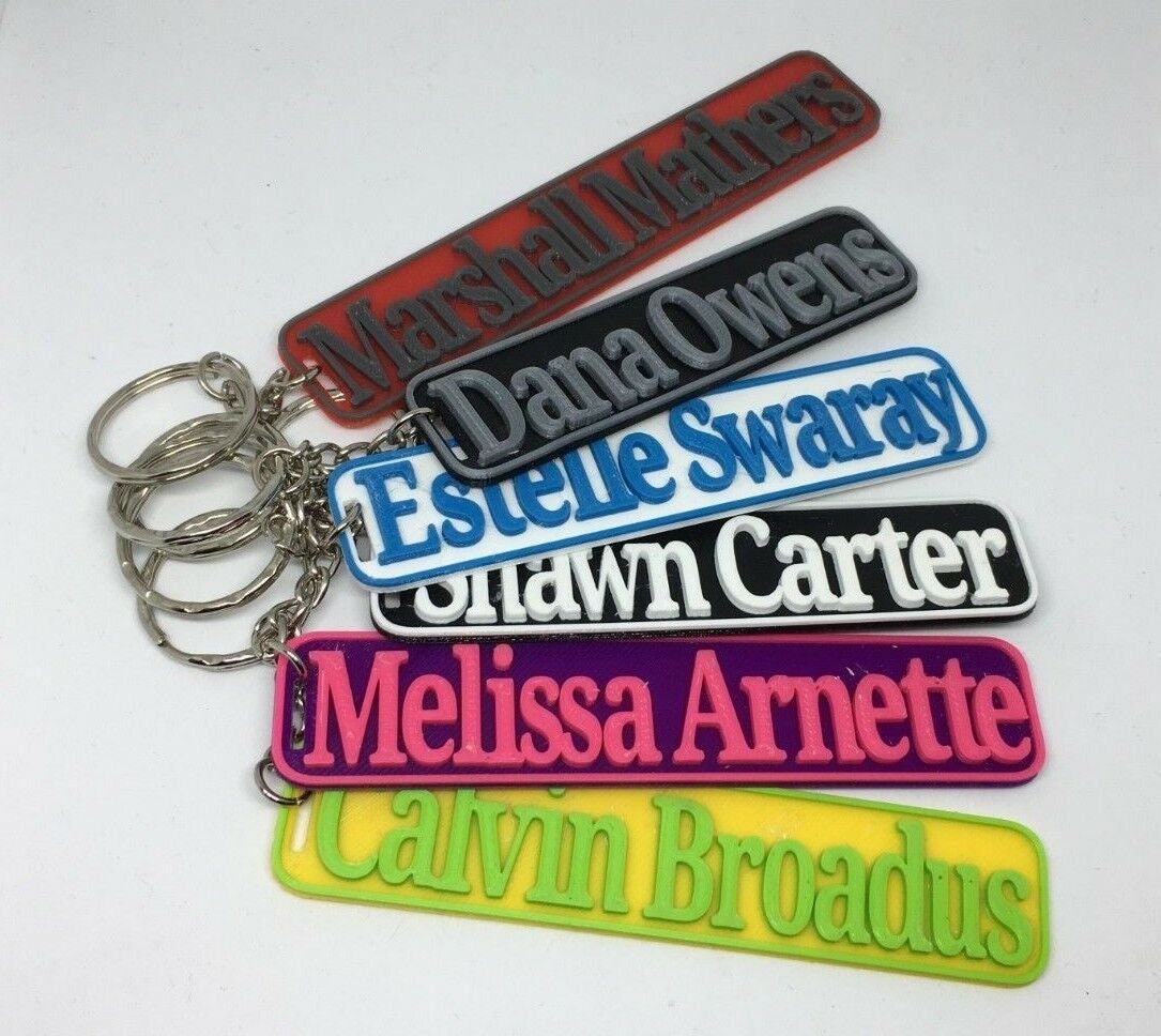 Back To School Personalised Keyring / Starting School Keyring / Back to School Gift / Personalised Long Full Name Keyring / School Bag Tag