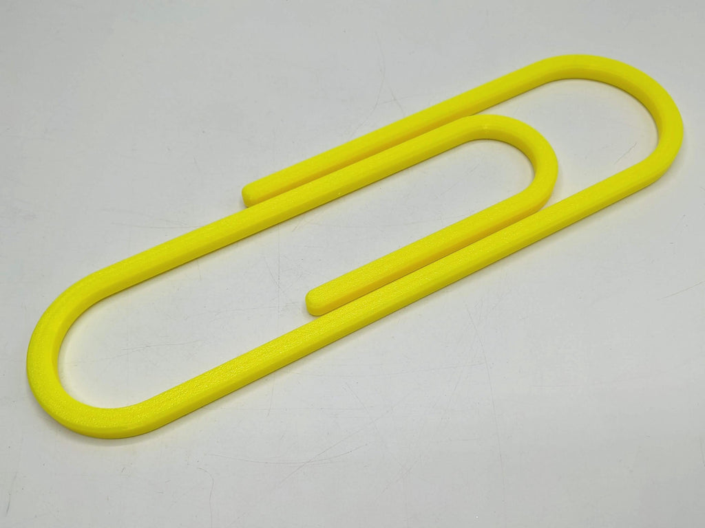 Giant Paperclip / Oversized Paperclip / Big Paperclip / Stationery Paperclip / Novelty Office Stationery / Office Supplies / Paperclip Tidy