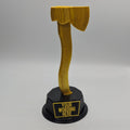 Hatchet Axe Trophy, Axe Award, Custom Trophy Gift, Hatchet Axe Trophy, Digger Award, Golden Axe Trophy,  Carpenter Trophy Award, Hatchet Axe