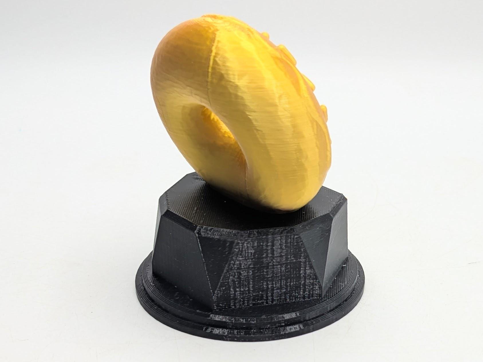 Personalised Doughnut Trophy, Donut Award, Gift for friend, Joke Award, Personalised Trophy Award, Police Donut Award, Joke Doughnut Gift