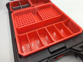 126 Hex Bit Holder and Extension Bit Organiser Insert for Milwaukee Packout Slim Low Profile Containers, Milwaukee Packout Storage Solution