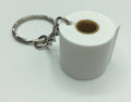 Toilet Roll Keyring / Toilet Paper Joke Keyring / Key Chain / Bag Tag (3D) / Toilet Roll Joke / Toilet Roll / Toilet Paper / Novelty Keyring