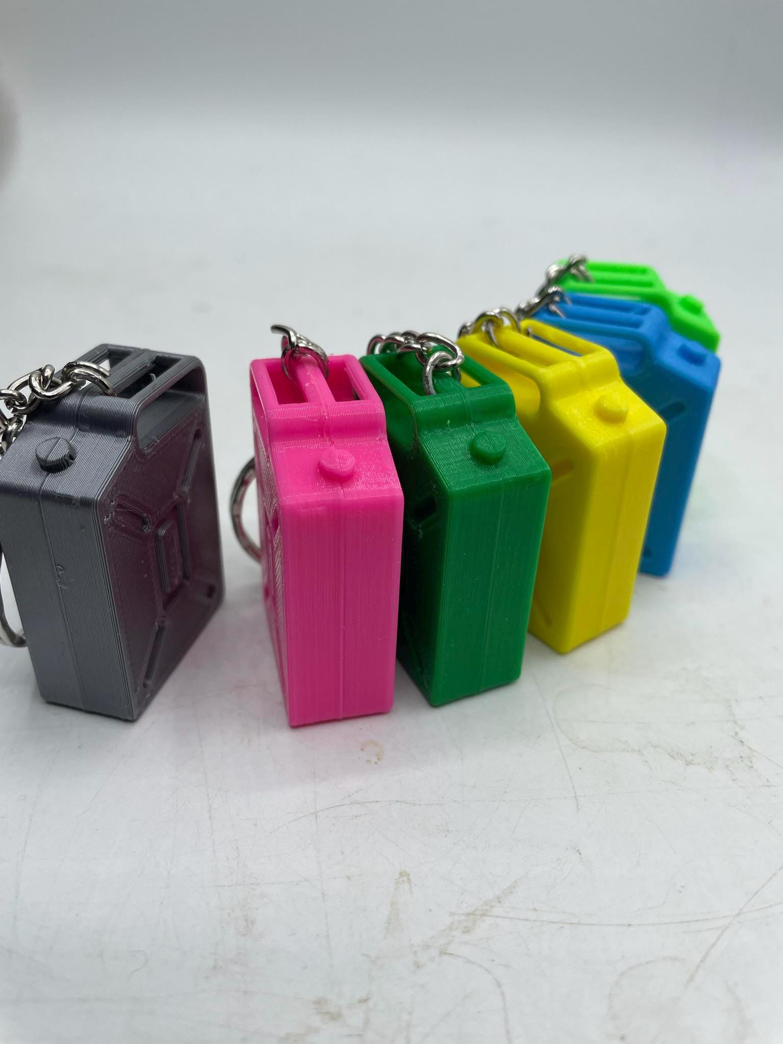 Fuel Can Keyring / Jerry Can Keyring / Driver Gift / Oil Fuel Storage Keyring / Racing Driver Gift / New Driver / Learner Driver / Jerry Can