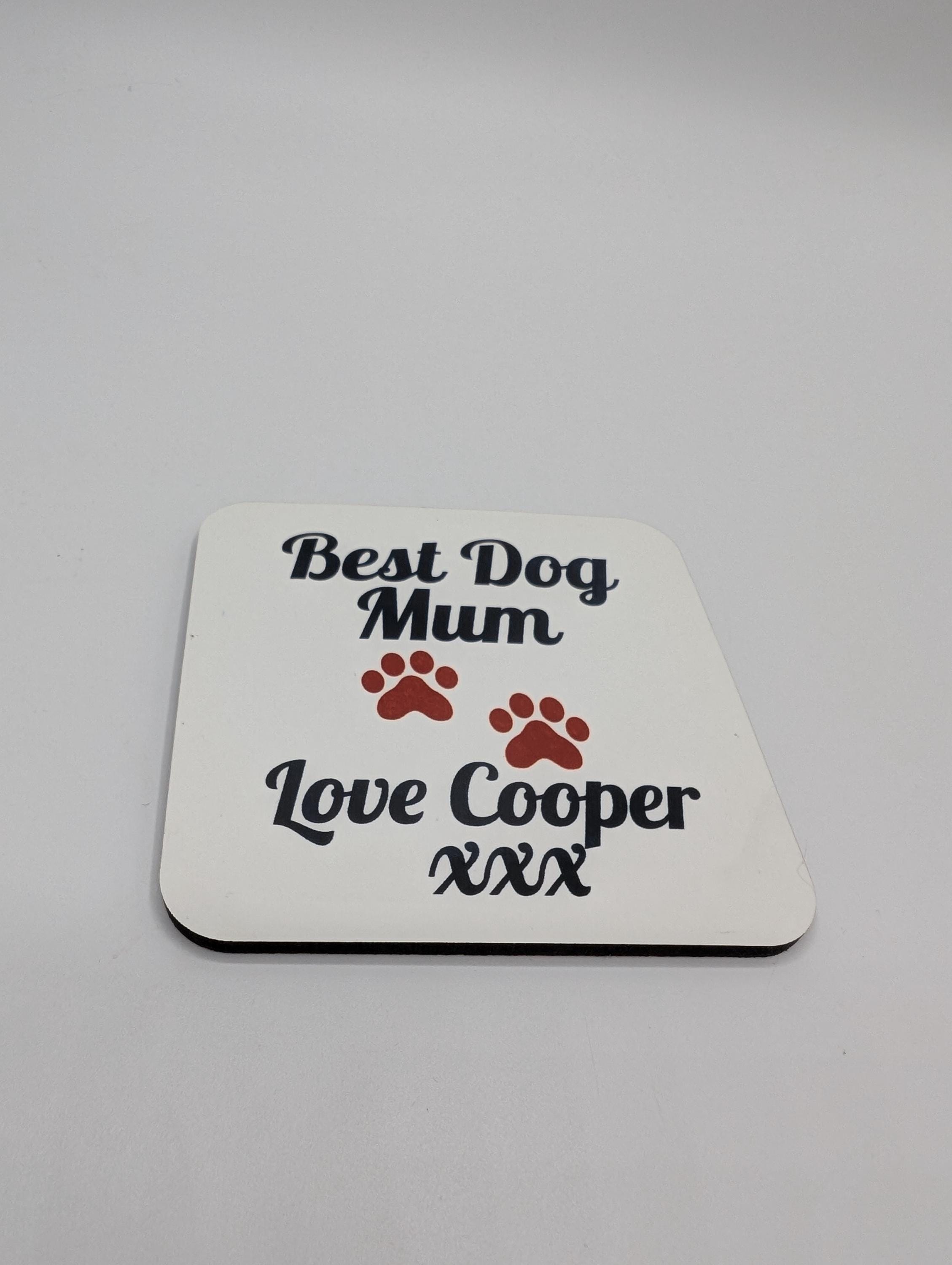 The Best Dog Mum Mug / Personalised Dog Mum Mug with Paw / Dog Mum Gift / Dog Mum Mug / Gift for Dog Mum / Mother's Day Gift / Dog Mam Gift