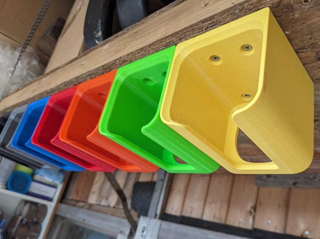 Universal Cordless Drill / Impact Driver Undershelf Holder / Roof / Wall Mount / Drill Mount for Cordless Drills / Drill Storage Holder