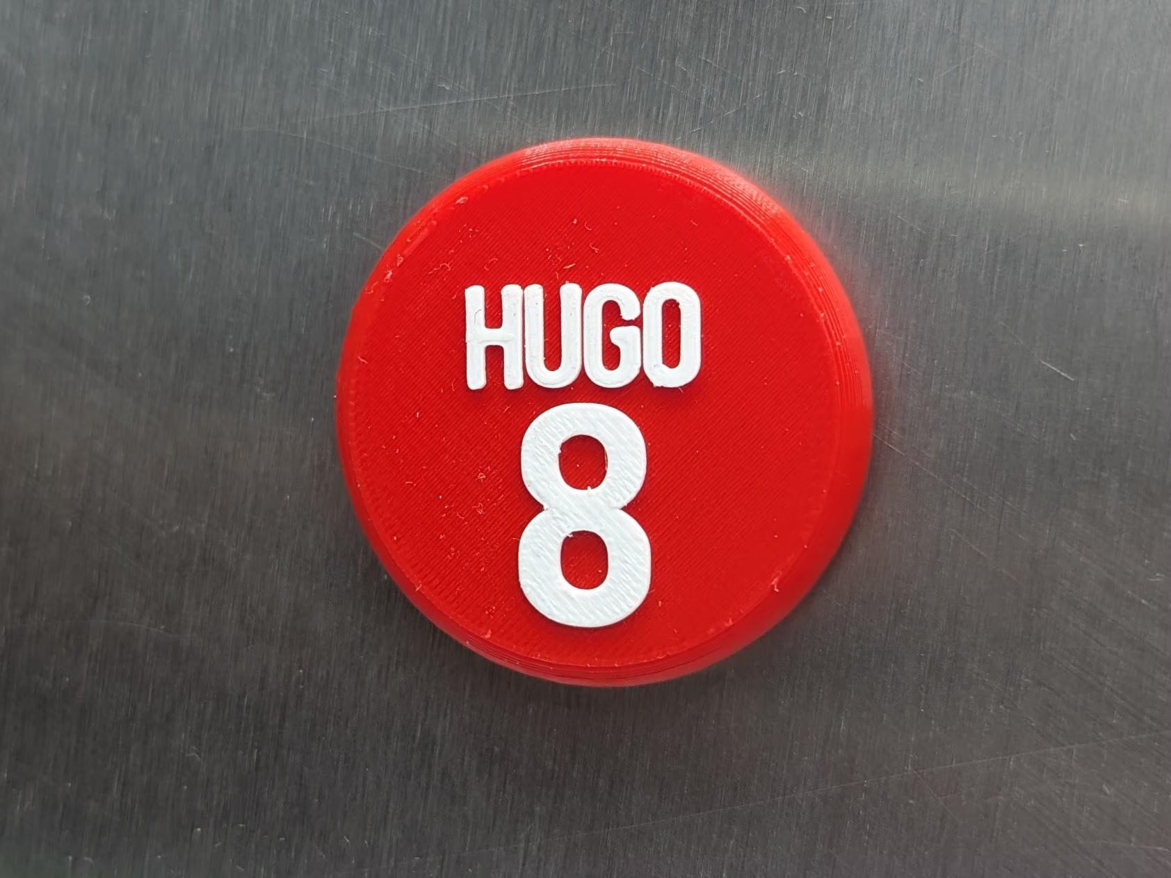 Personalised Round Football Magnet / Soccer Magnet / Football Party Bag Fillers / Football Team Magnets / Football Gift / Football Favour