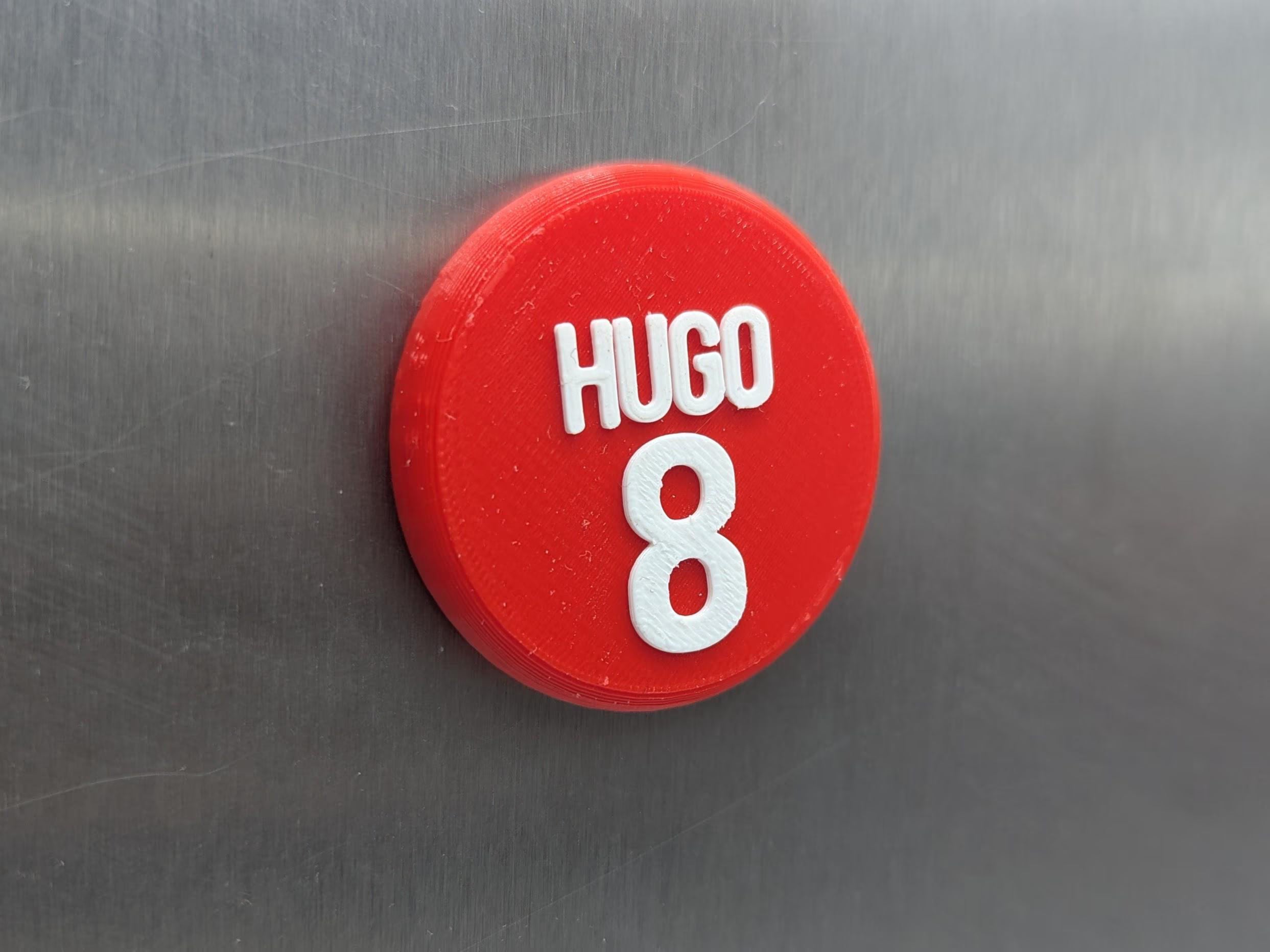 Personalised Round Football Magnet / Soccer Magnet / Football Party Bag Fillers / Football Team Magnets / Football Gift / Football Favour