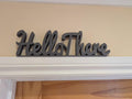 Hello There Door Sign, Welcome Door Sign, Home Decor Sign, Hallway Door Sign, Custom Door Sign, Door Topper, Hello There Sign, Lounge Sign