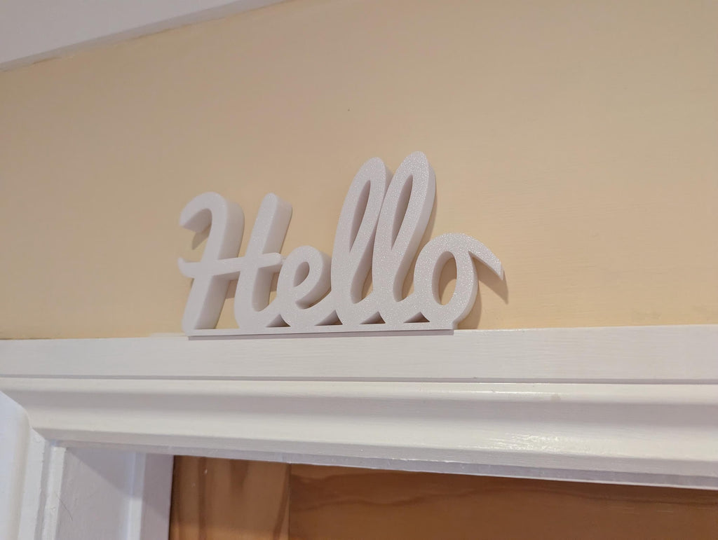 Hello There Door Sign, Welcome Door Sign, Home Decor Sign, Hallway Door Sign, Custom Door Sign, Door Topper, Hello There Sign, Lounge Sign