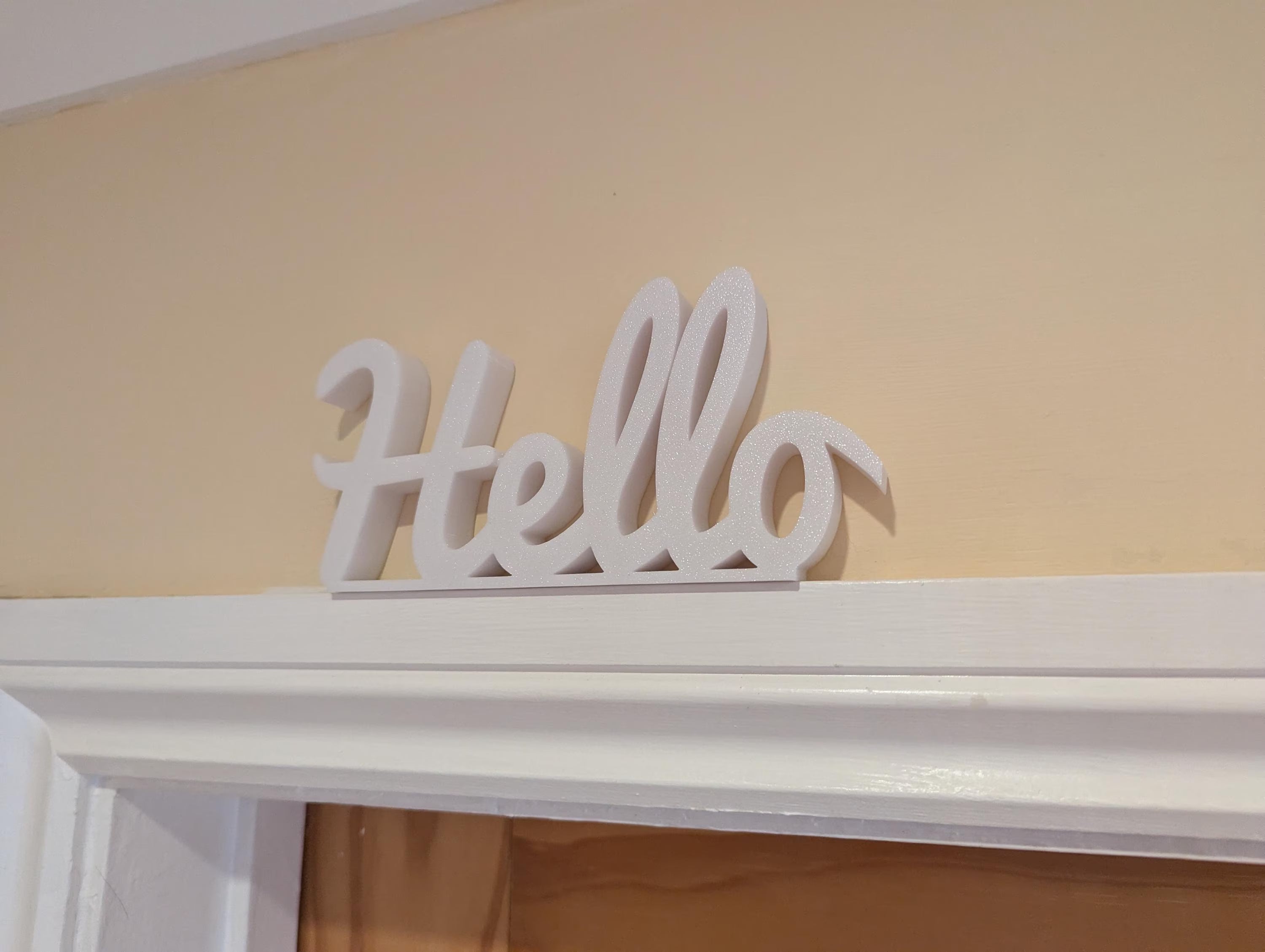 Hello There Door Sign, Welcome Door Sign, Home Decor Sign, Hallway Door Sign, Custom Door Sign, Door Topper, Hello There Sign, Lounge Sign