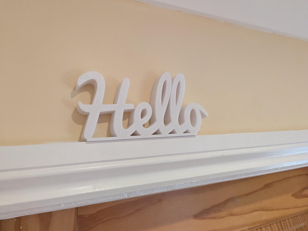Hello There Door Sign, Welcome Door Sign, Home Decor Sign, Hallway Door Sign, Custom Door Sign, Door Topper, Hello There Sign, Lounge Sign