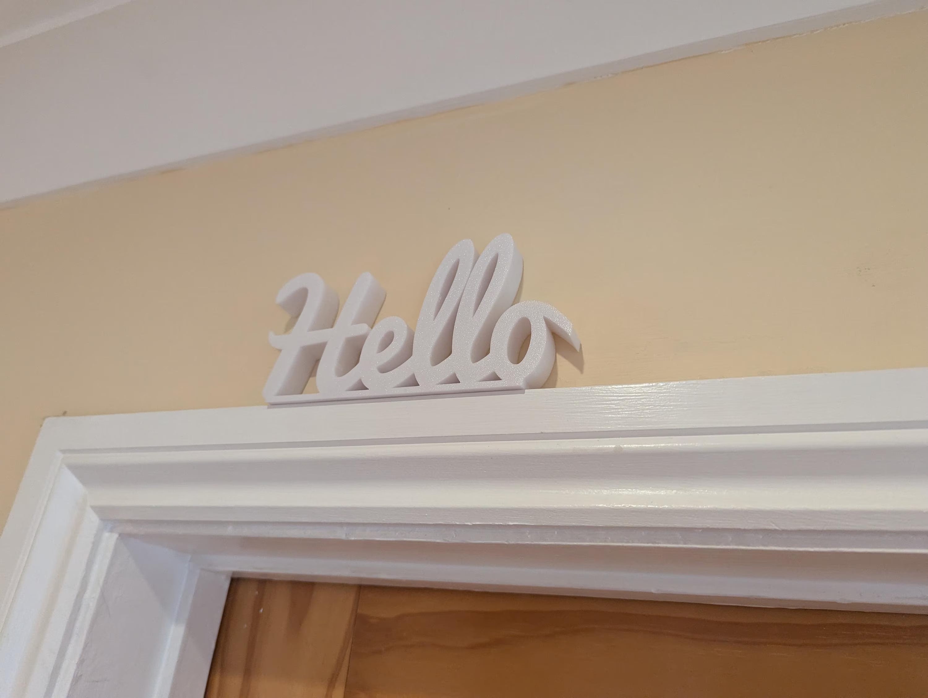 Hello There Door Sign, Welcome Door Sign, Home Decor Sign, Hallway Door Sign, Custom Door Sign, Door Topper, Hello There Sign, Lounge Sign