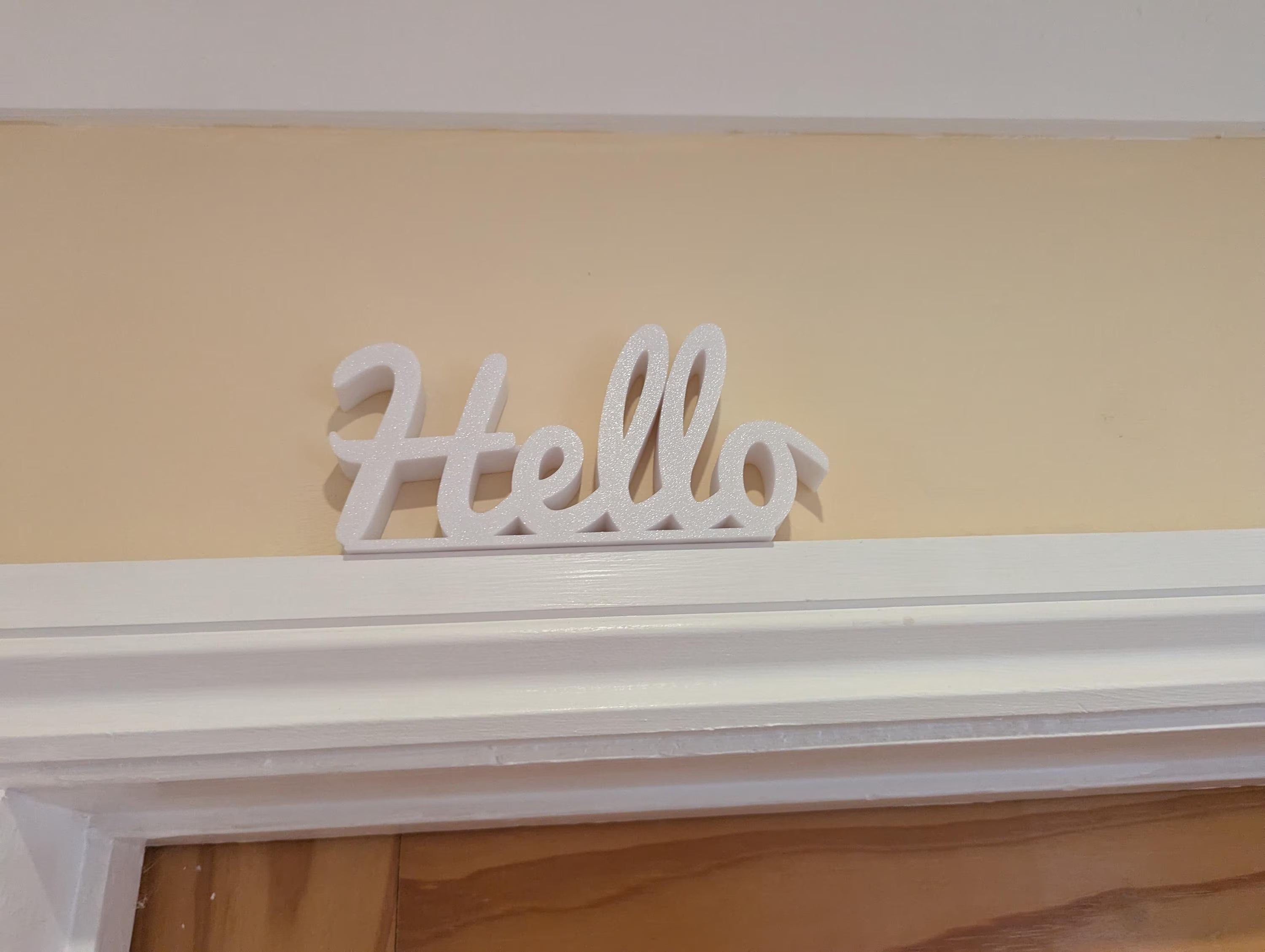 Hello There Door Sign, Welcome Door Sign, Home Decor Sign, Hallway Door Sign, Custom Door Sign, Door Topper, Hello There Sign, Lounge Sign