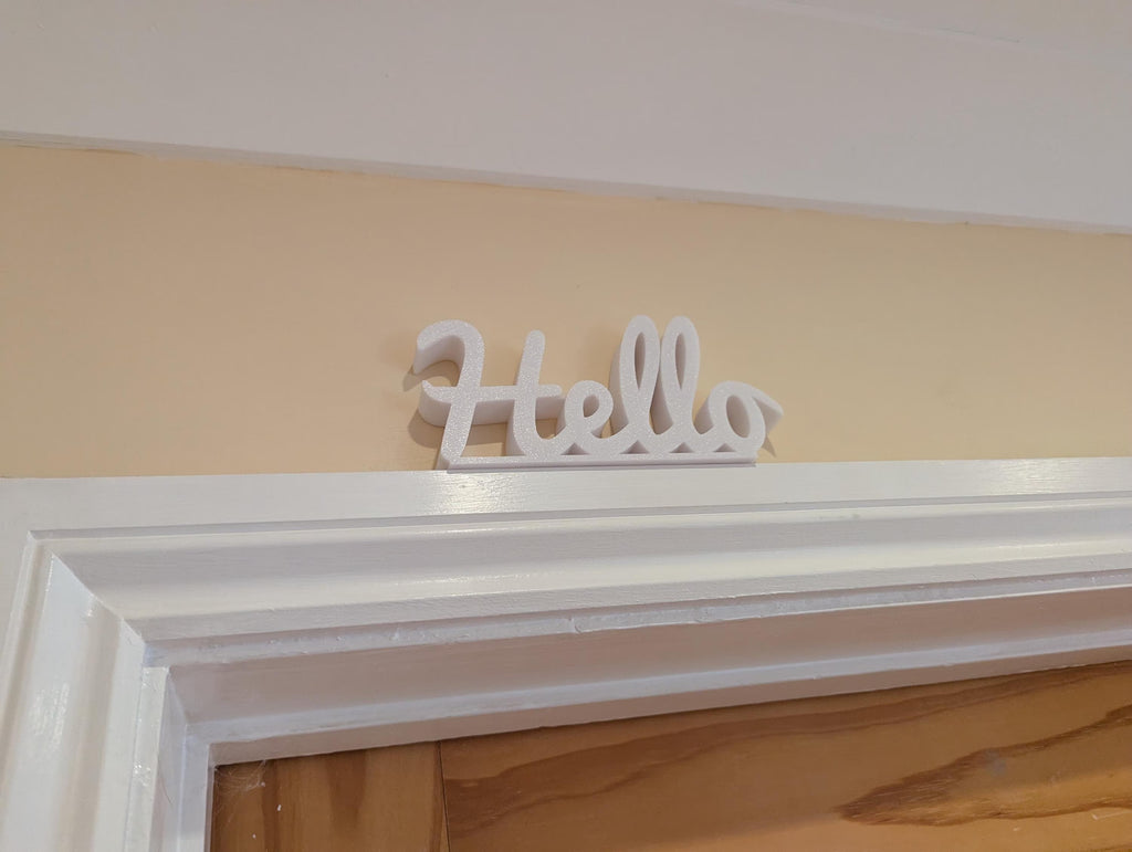 Hello There Door Sign, Welcome Door Sign, Home Decor Sign, Hallway Door Sign, Custom Door Sign, Door Topper, Hello There Sign, Lounge Sign
