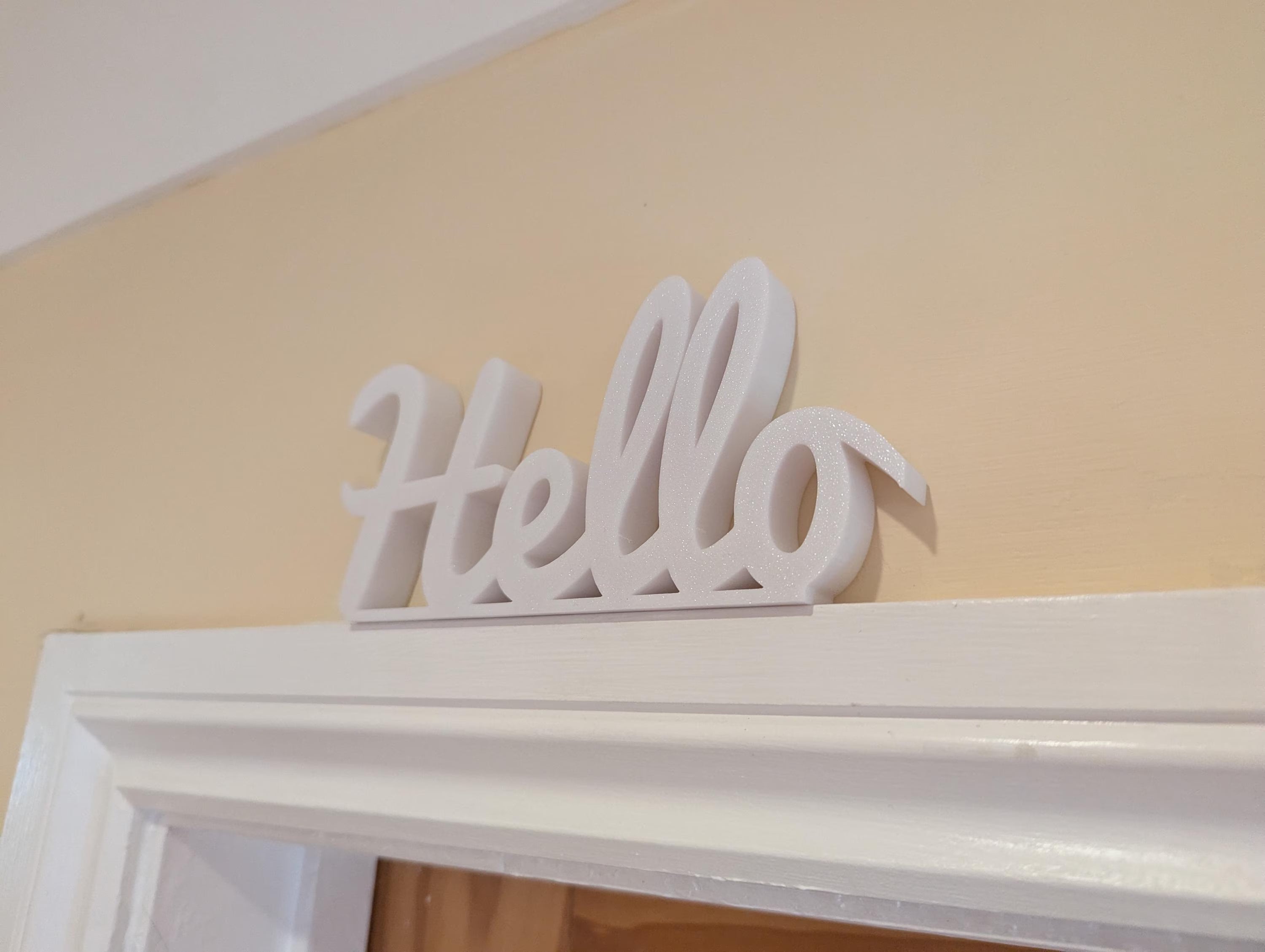 Hello There Door Sign, Welcome Door Sign, Home Decor Sign, Hallway Door Sign, Custom Door Sign, Door Topper, Hello There Sign, Lounge Sign