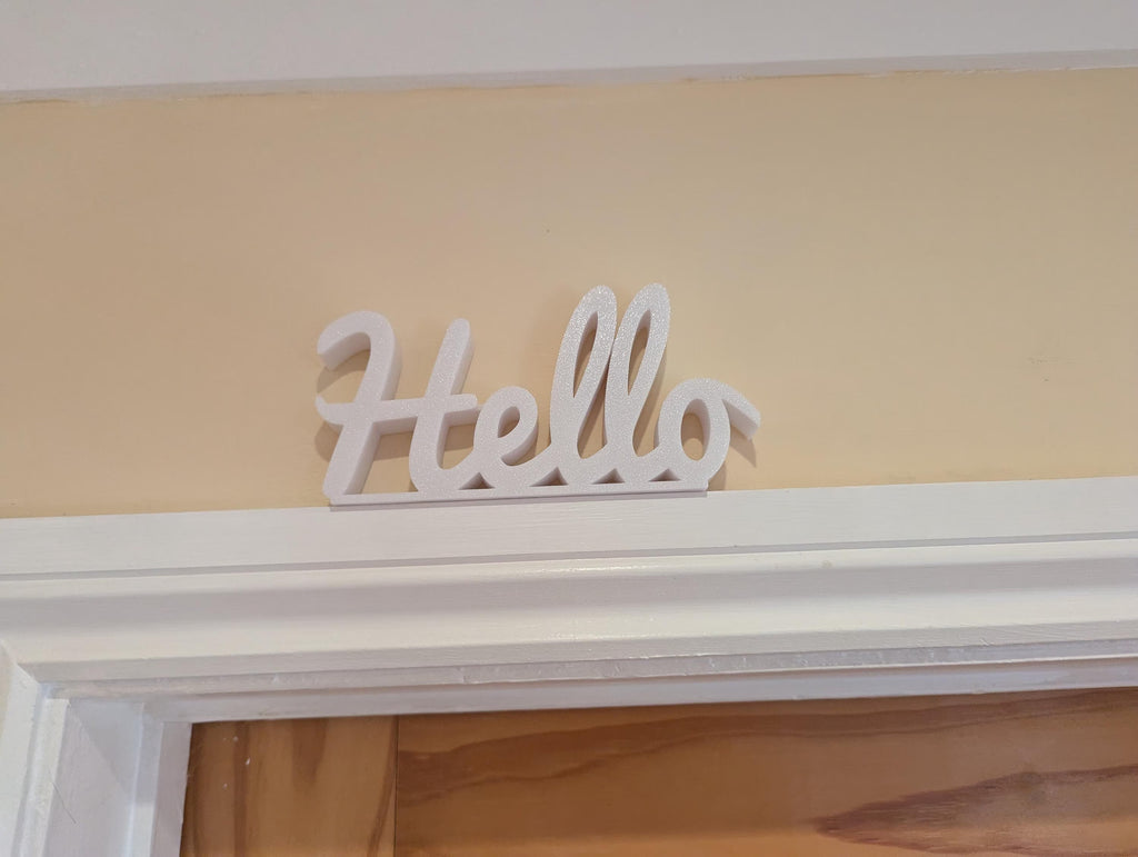 Hello There Door Sign, Welcome Door Sign, Home Decor Sign, Hallway Door Sign, Custom Door Sign, Door Topper, Hello There Sign, Lounge Sign