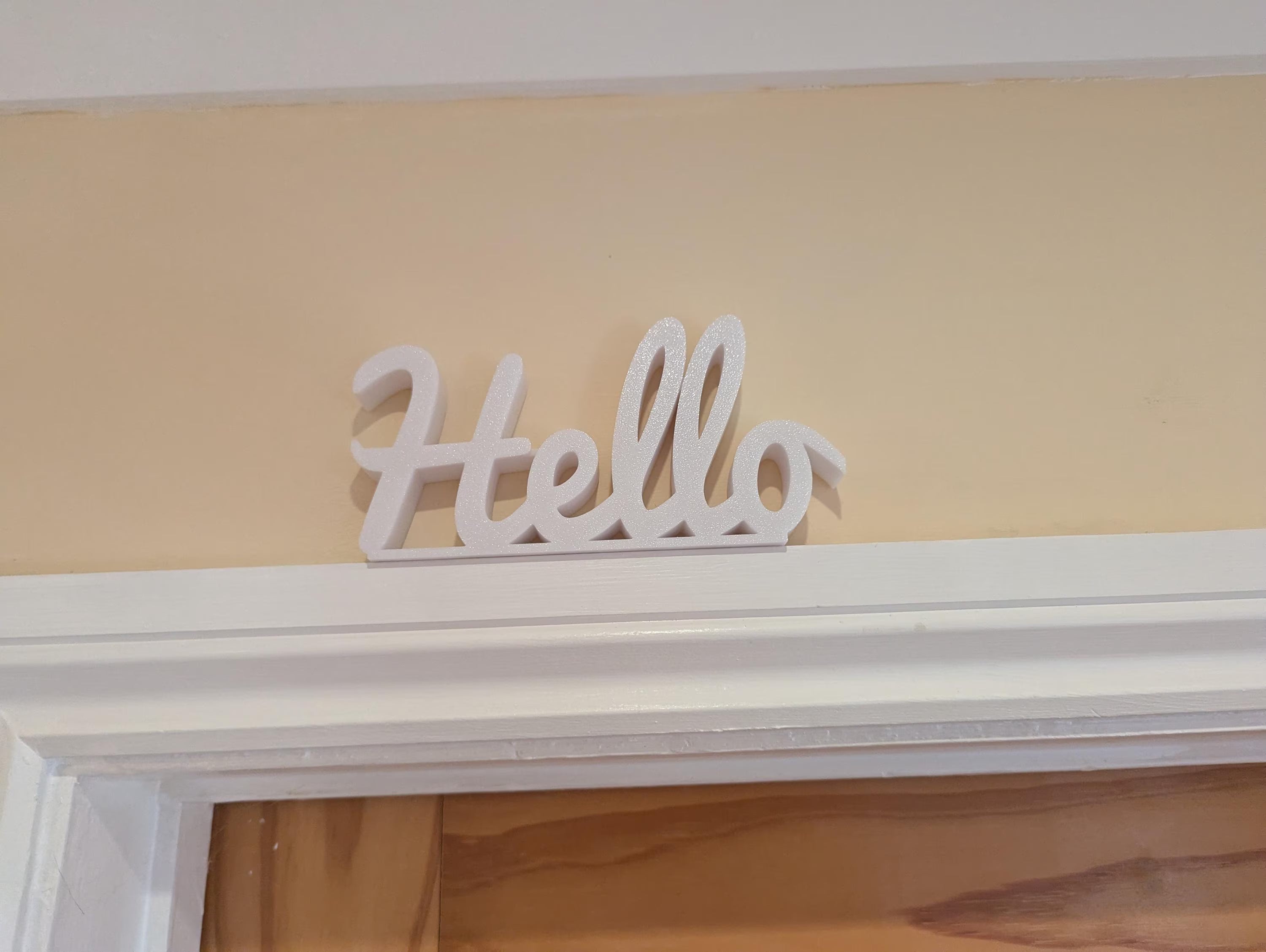 Hello There Door Sign, Welcome Door Sign, Home Decor Sign, Hallway Door Sign, Custom Door Sign, Door Topper, Hello There Sign, Lounge Sign