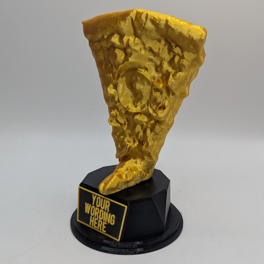 Personalised Pizza Trophy, Pizza Lover Award, Best Employee Award, Office Trophy, Custom Trophy, Magherita Pizza, Pepperoni Pizza Award