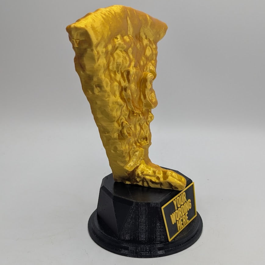 Personalised Pizza Trophy, Pizza Lover Award, Best Employee Award, Office Trophy, Custom Trophy, Magherita Pizza, Pepperoni Pizza Award