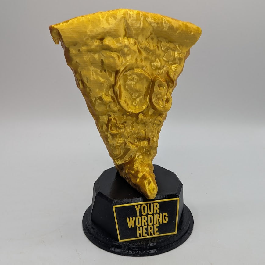 Personalised Pizza Trophy, Pizza Lover Award, Best Employee Award, Office Trophy, Custom Trophy, Magherita Pizza, Pepperoni Pizza Award