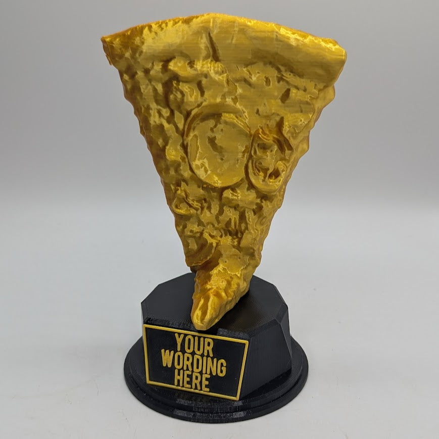 Personalised Pizza Trophy, Pizza Lover Award, Best Employee Award, Office Trophy, Custom Trophy, Magherita Pizza, Pepperoni Pizza Award