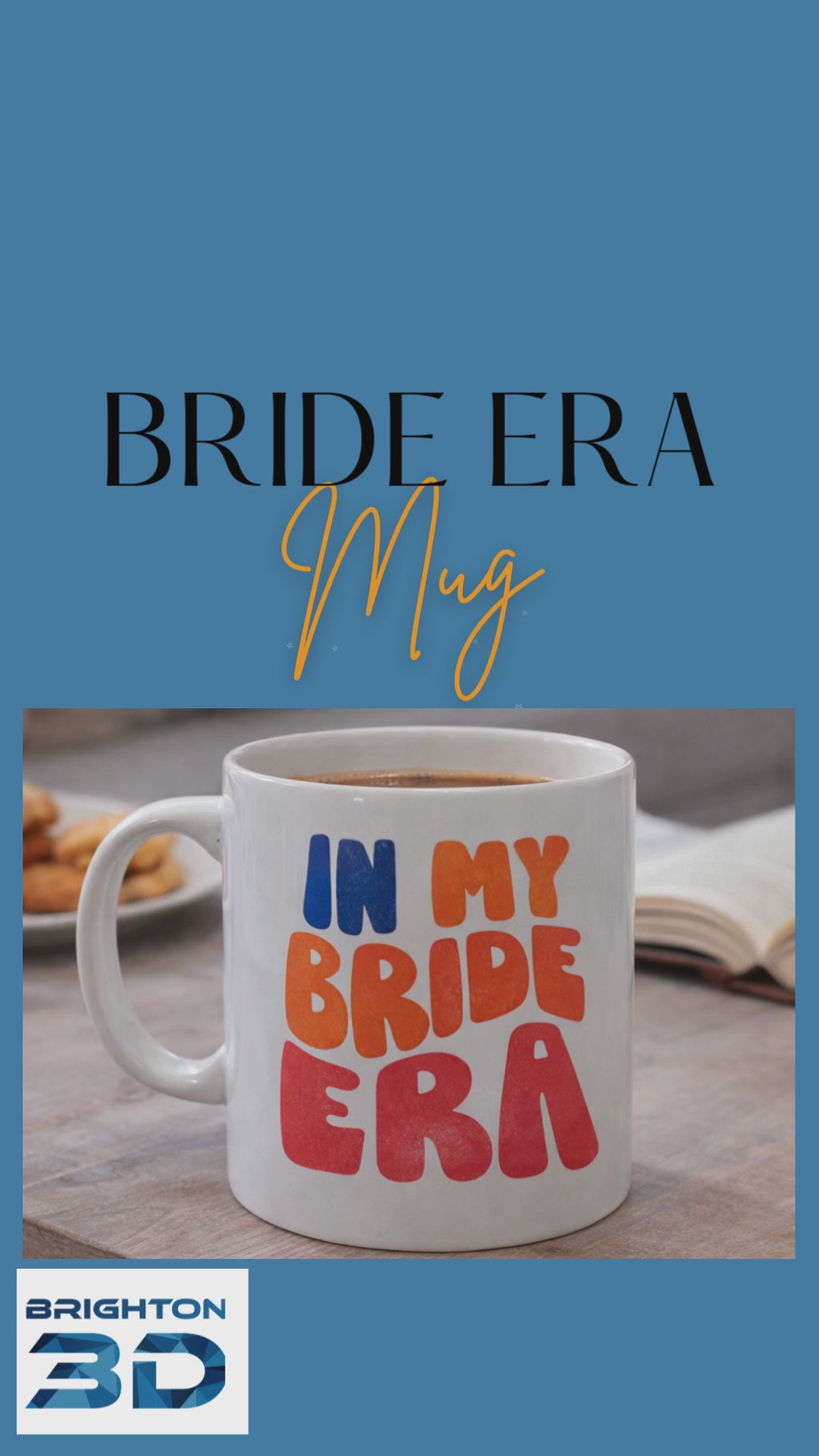 In My Bride Era Mug, Gift For Bride To Be, Wedding Gift, Getting Married Mug, Bride Small Gift, Bridal Shower Present, Bride To Be Coffee