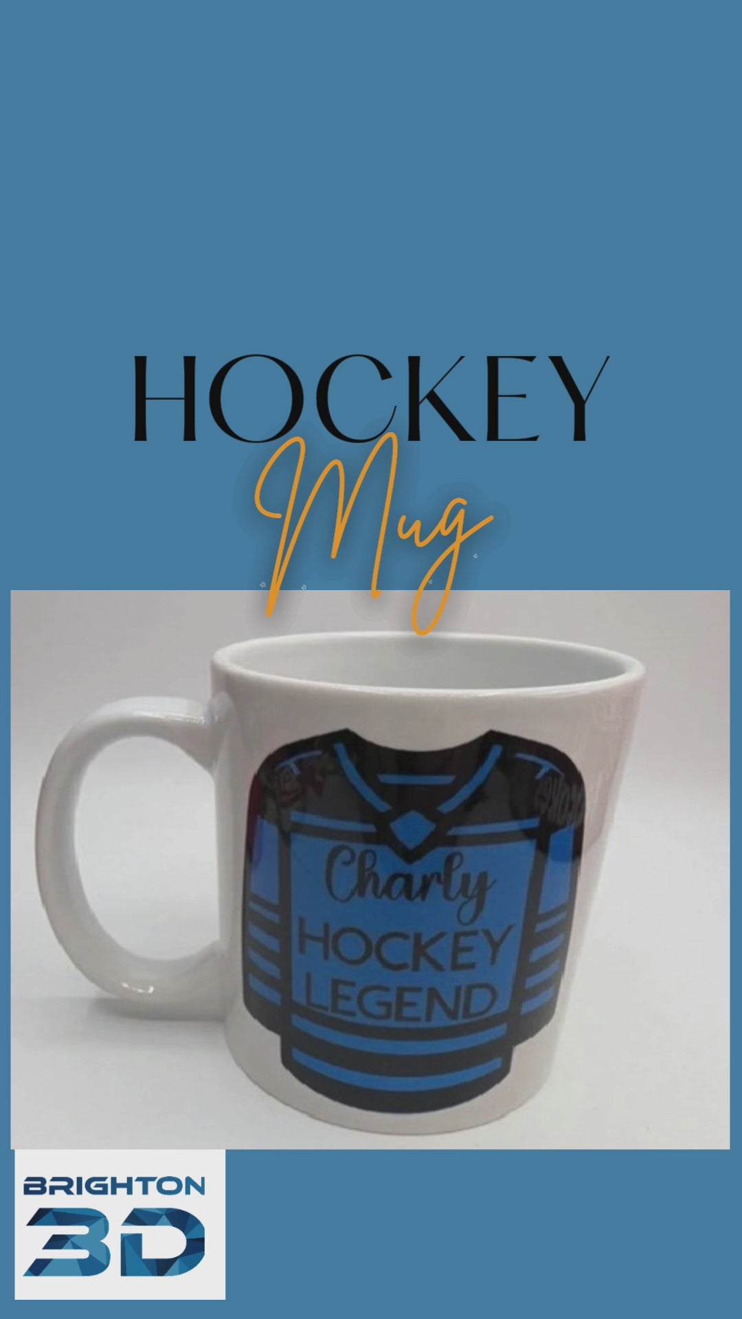 Personalised Hockey Legend Mug, Gift for Hockey Player, Hockey Team Gift, Personalised Hockey Gift, Funny Hockey Mug, Hockey Christmas