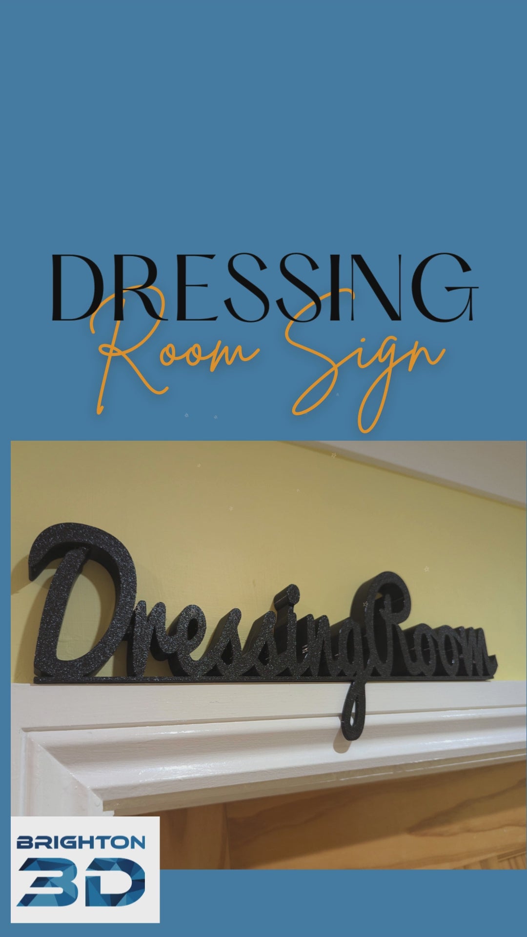 Dressing Room Door Sign, Bedroom Door Sign, Utility Room, Toilet Door Sign, Bathroom Door Sign, Custom Door Sign, Utility Sign, Door topper