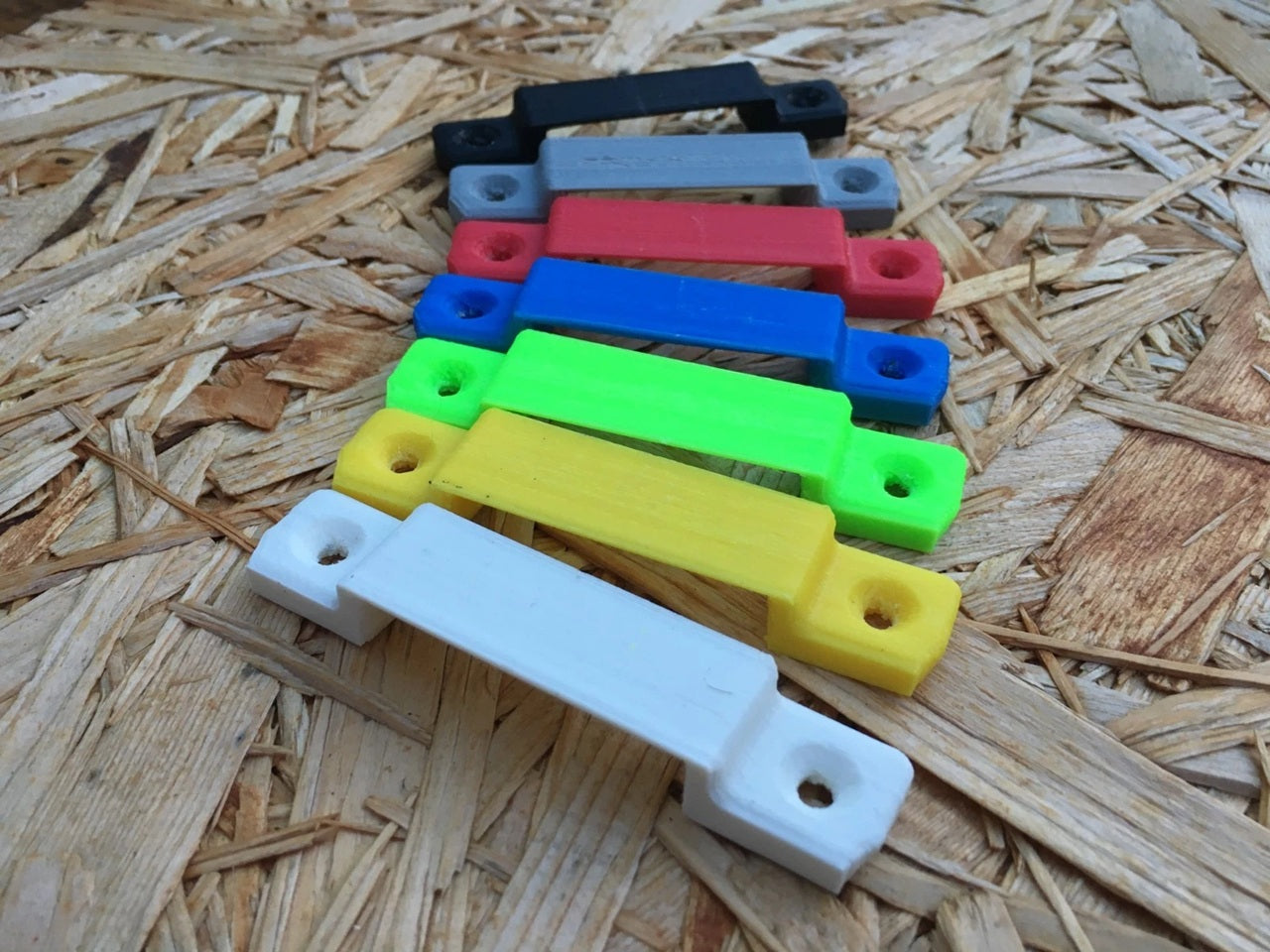 Tape Measure Holder, Tape Measure Storage, Tape Measure Mount, Clip for Tape Measure, Store Tape Measure in Van or Workshop (x3)